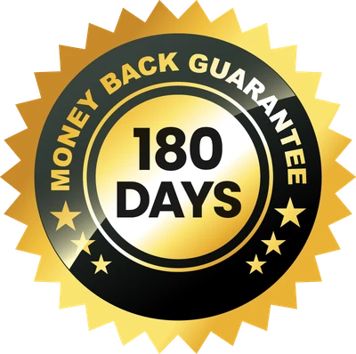MenoRescue 180-day satisfaction guarantee