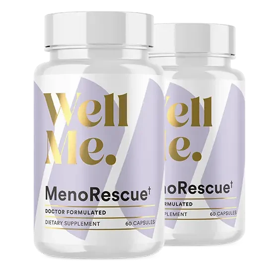 MenoRescue menopause support supplement bottle